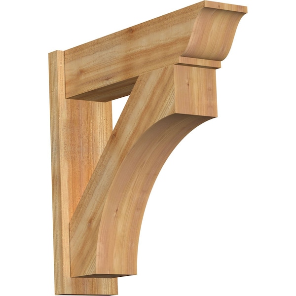 Ekena Millwork Westlake Rough Sawn Traditional Outlooker, Western Red Cedar, 8"W x 30"D x 30"H OUT08X30X30WTL01RWR - main